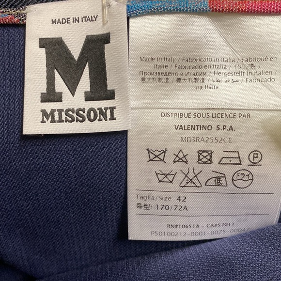 NWT Missoni navy blue skirt - Picture 8 of 8